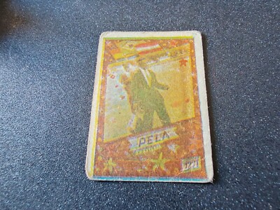 PELE Edson Arantes Nascimento SANTOS/COSMOS - RARE EX YUGOSLAVIA CARD 1960/61