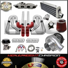Turbo Kit T3/T4 02-06 Acura RSX DC5 Civic Si EP3 K-Series IC WG BOV Manifold RD