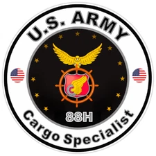 United States Army Cargo Specialist Bumper Sticker Military Soldier Decal 5"