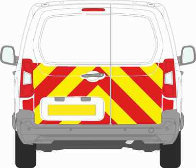 CITROEN BERLINGO 2016+ 1/2 CHEVRON KIT PRISMATIC CHAPTER 8 REFLECTIVE