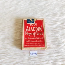 Antique 1001 Aladdin The US Playing Card Co Playing Card USA Collectibles CB784