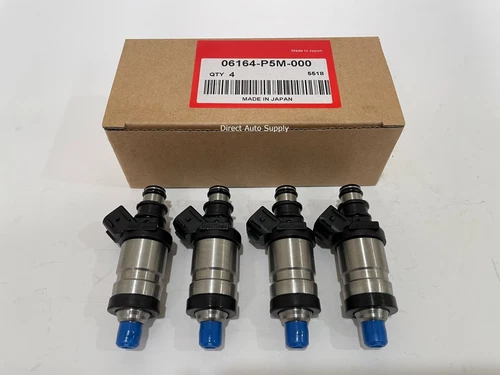 4 NEW OEM FUEL INJECTORS 06164-P5M-000 FOR 97-01 PRELUDE 2.2L - Bild 2 von 7