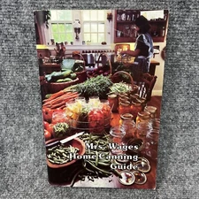 M Mrs. Wages Home Canning Guide 1977 Paperback Davis Book