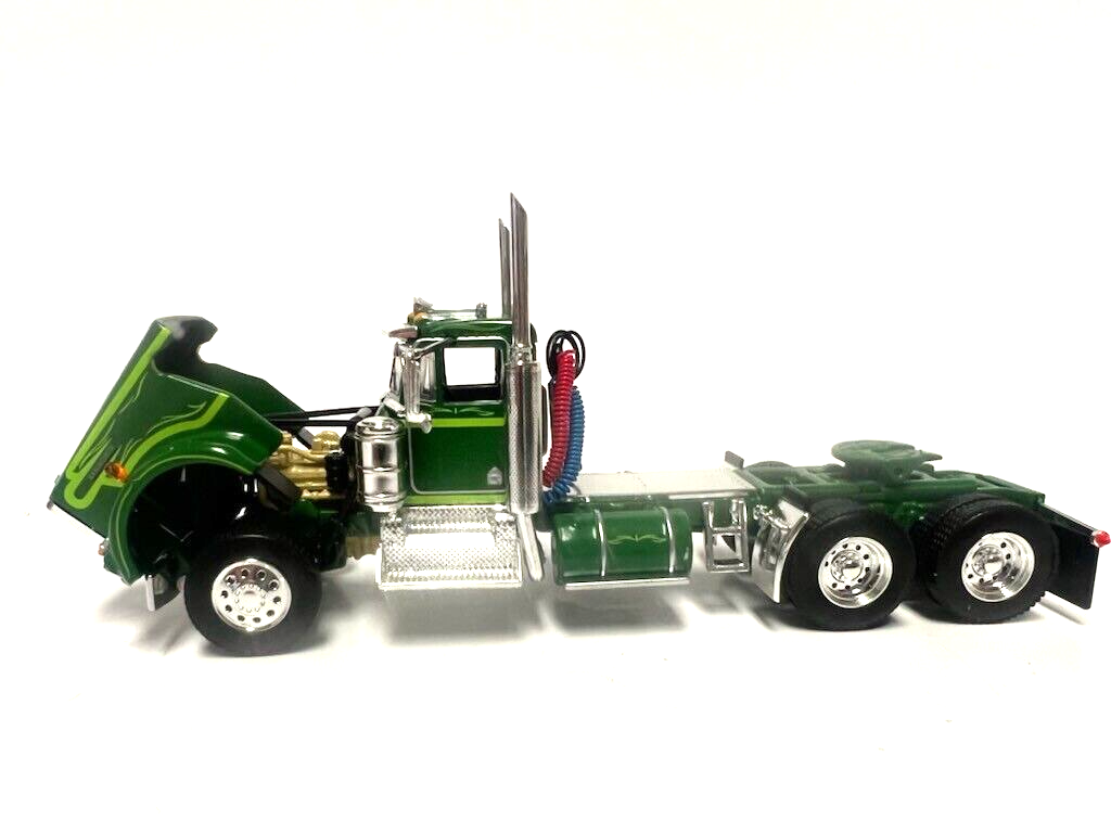 DCP, FIRST GEAR 1/64 SCALE W-900A KENWORTH DAY CAB, GREEN | eBay