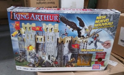 Mega Bloks King Arthur Battle Action Battlemotion Castle 96121