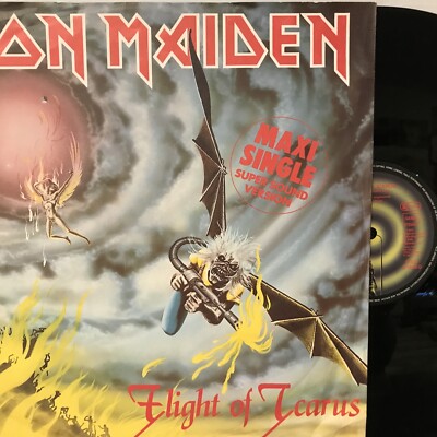 IRON MAIDEN Flight of Icarus ピクチャーレコード Amazon.com: Iron Maiden - Flight of Icarus: CDs & Vinyl