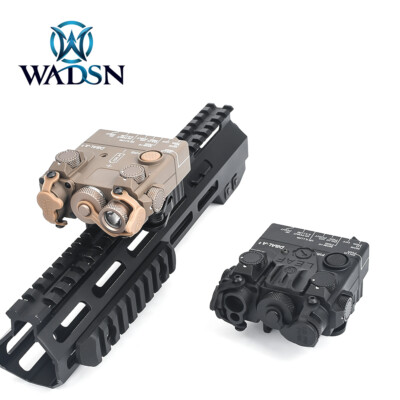 WADSN Airsoft Mini DBAL A2 Red IR Laser Aiming PEQ Laser with