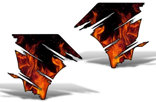 Arrière Panneau De Quart Arrière Kit Graphique Camion Litre Autocollant pour - Photo 2 sur 2