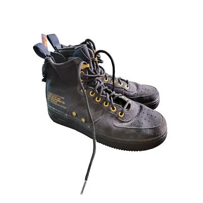 Size 8- Nike Sf Air Force 1 MidObsidian 2018 Goddess of  display picture 1