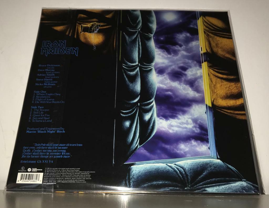 IRON MAIDEN - Piece of Mind (New Reissue 180 Gram LP Sealed Vinyl