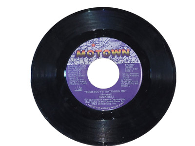 Rockwell - Somebody s Watching Me - 80s Synth Pop 45 Motown VINYL Record