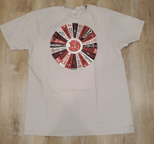 Yo La Tengo Spinner Wheel Concert XL T Shirt - image 1