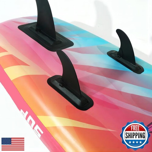 bohally Big SUP Single Fin and Small Side fin Detachable Fin for Longboard, I - Picture 3 of 5
