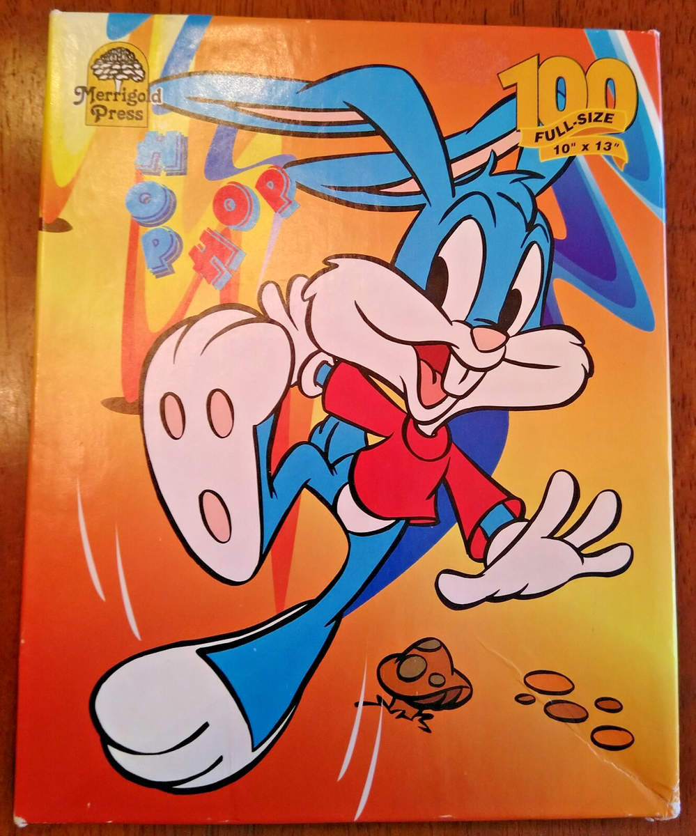 Tiny Toon Adventures Bugs Bunny 10x13 100-Piece Jigsaw Puzzle 1996