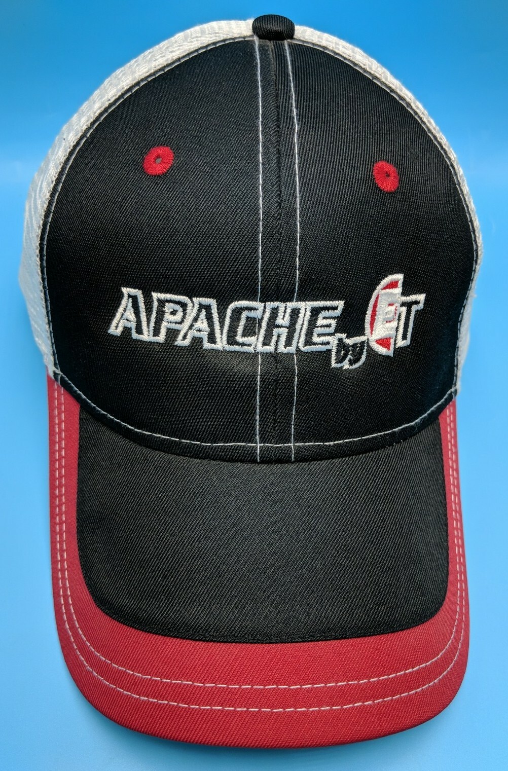 APACHE SPRAYERS hat black white red adjustable ca… - image 7