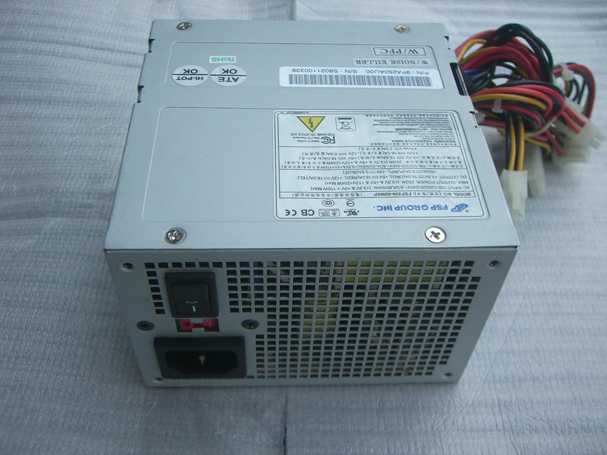 FSP GROUP 250W Alimentatore FSP250-50GLV (PF) EUR 19,00 - IT - Foto 10