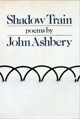 SHADOW TRAIN BOOK COVER *2X3 FRIDGE MAGNET* JOHN ASHBERY POETRY POEMS POET READ