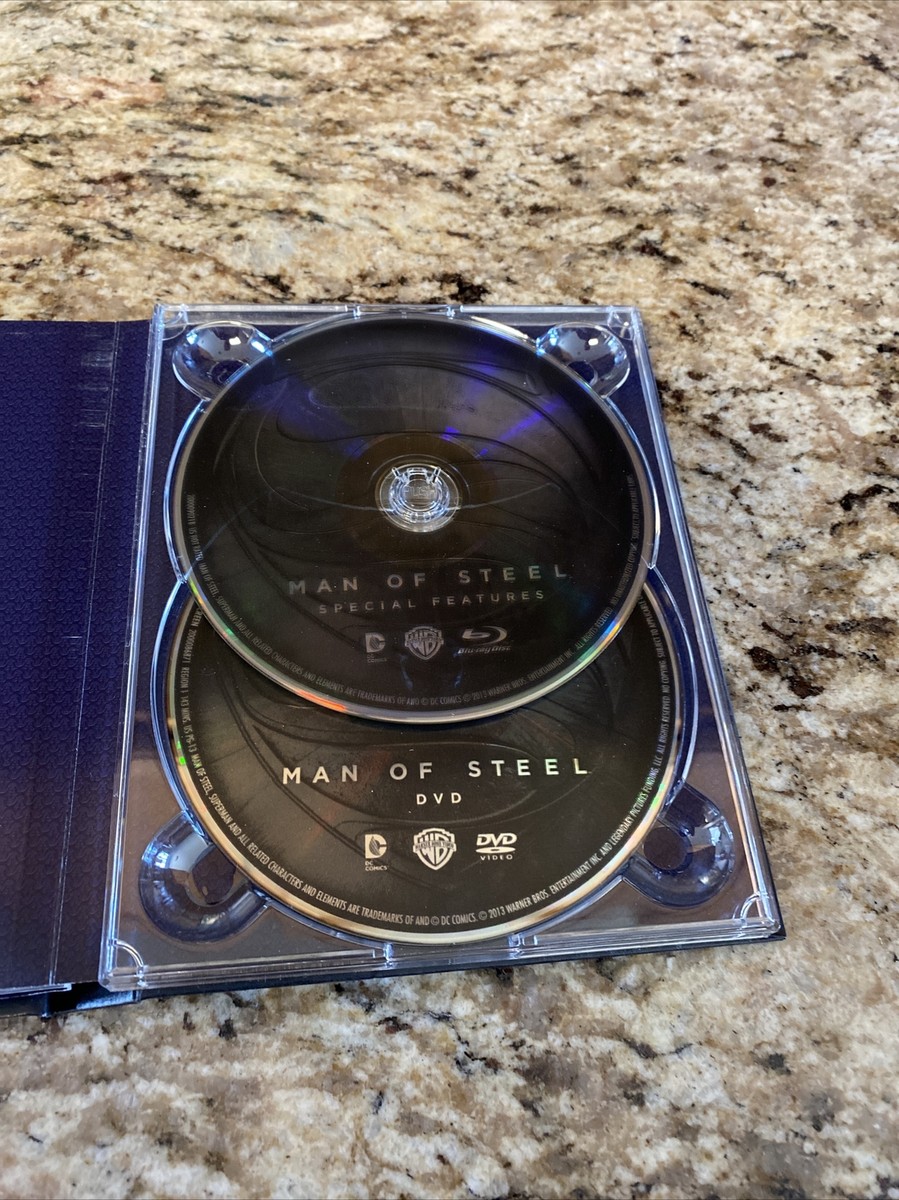Man of Steel Target Lenticular 2 Disc Blu-ray Digibook for sale