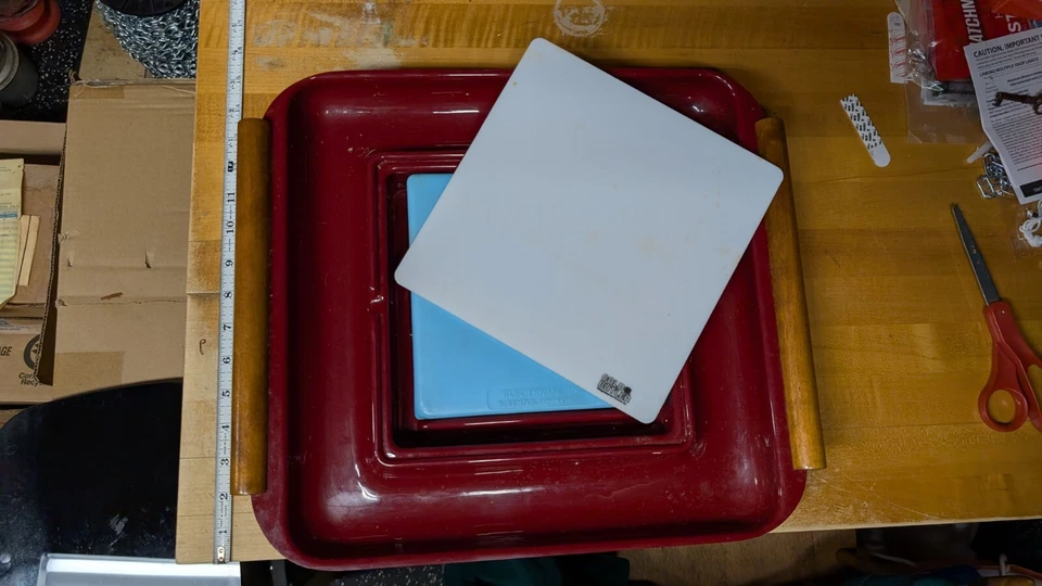 Vintage Glacierware Cold Butler Hors D'oeruvre Tray - Image 3 of 4