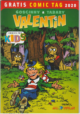   Gratis Comic Tag 2020: Valentin, All Verlag 2020 | TOP Z1 | GOSCINNY | TABARY
