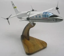 Curtiss-Wright X-19 VTOL X19 Airplane Desktop Wood Model Regular