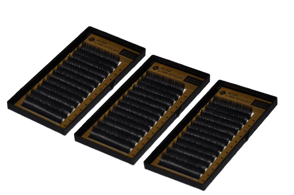 Eyelash Extension Blink BL Lashes Mink C Curl .20mm combo many size - Image 2 of 3