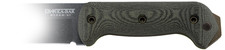 KABAR BECKER Black Micarta Knife Handles, Scales BK77-BLKHNDL