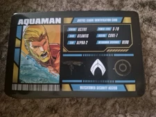  Justice League Membership Card ; Aquaman