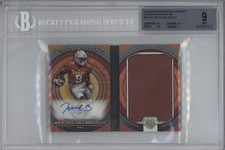 2022 Bowman Inception University 10/10 Jahleel Billingsley BGS 9 MINT Auto 14dq