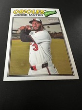 2026 Topps Heritage Jorge Mateo #267 Baltimore Orioles CHROME Short Print SP