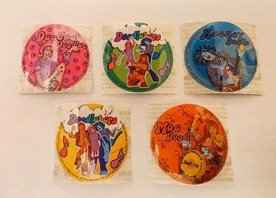 Vintage Doodlebops Sticker Lot Smile Makers Cookie Jar Entertainm SandyLion Rare