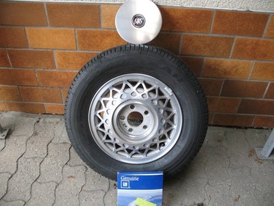 Buick Park Avenue Serie A- Alufelge 15 zoll mit Reifen u. neuer Radkappe-