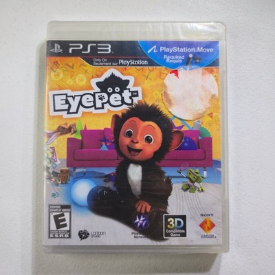 EyePet PS3 PlayStation 3 Video Game PlayStation Move 3D Compatible