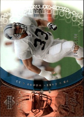 2003 Sweet Spot Football Numbered Rookie RC Singles - You Choose