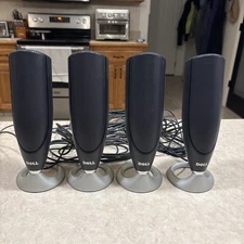 Dell MMS 5650 Computer Desktop Speakers Front And Rear Speakers Left And Right