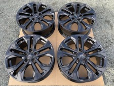 17" FORD PUMA ALLOYS WHEELS RIMS 5x108 GENUINE L1TC-1007-DA REFURBISHED BLACK x4