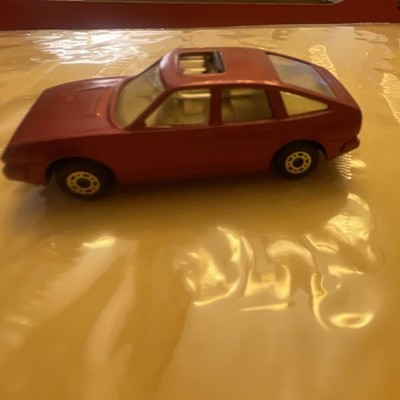 Red Diecast Toy Vehicle Car with Sunroof