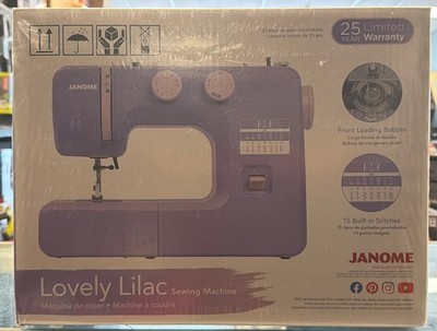 (D4526) Brand New NEW LOVELY Lovely Lilac Easy-to-Use Sewing Machine