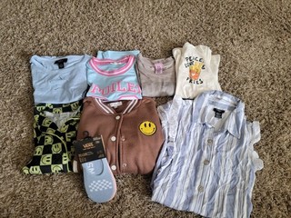 Girls Clothes Mixed Lot Size Medium 10/12 Lot Of 8