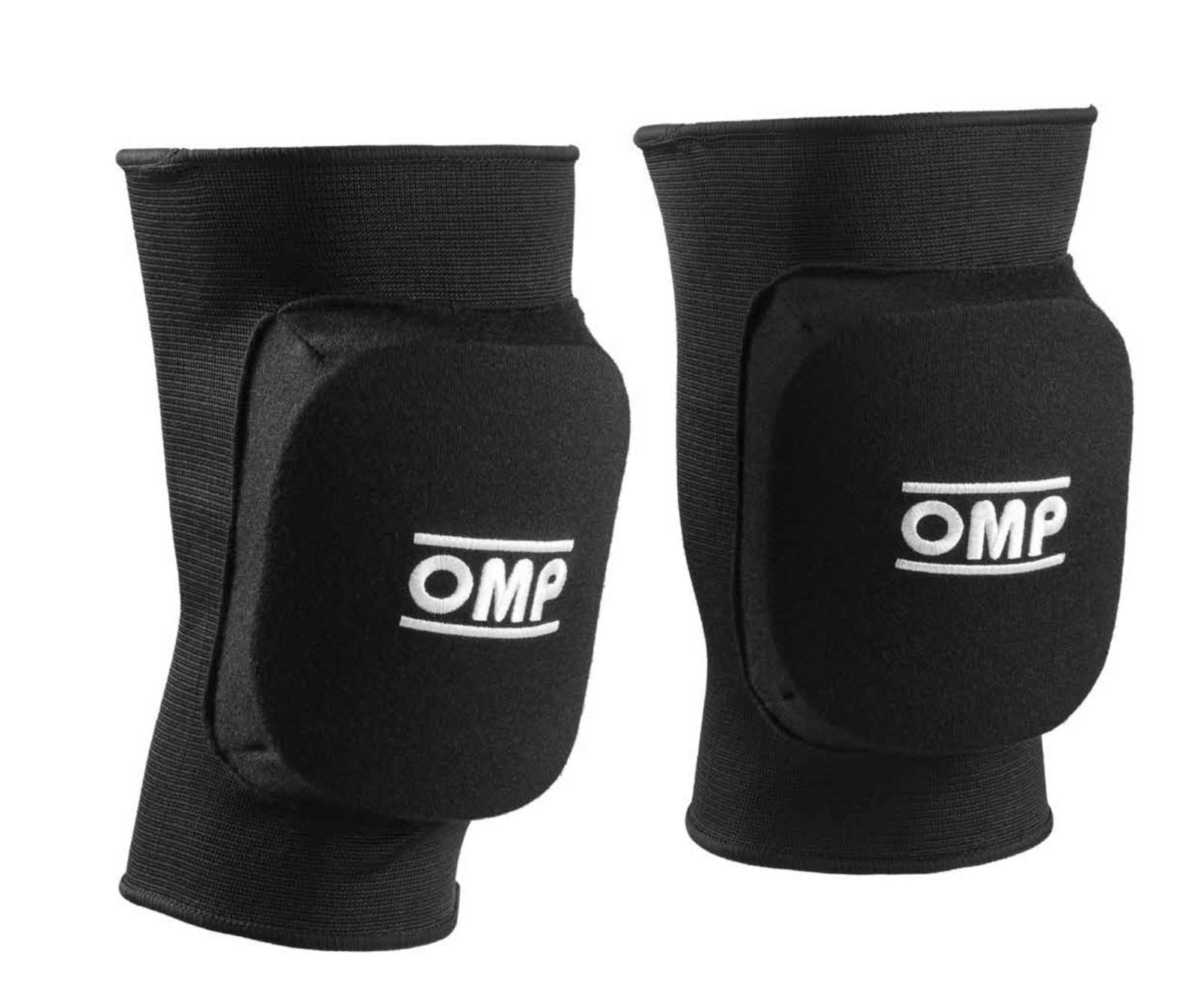 OMP Black Kart Shield  Knee Pads MY26 (Pair)  Size M  - Kart - Racing