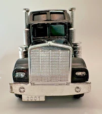 SZE Toy 1/49 diecast Semi Truck Black