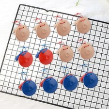 12Pcs Wood Castanets Music Educational Clapper Board for Children Kids Adults