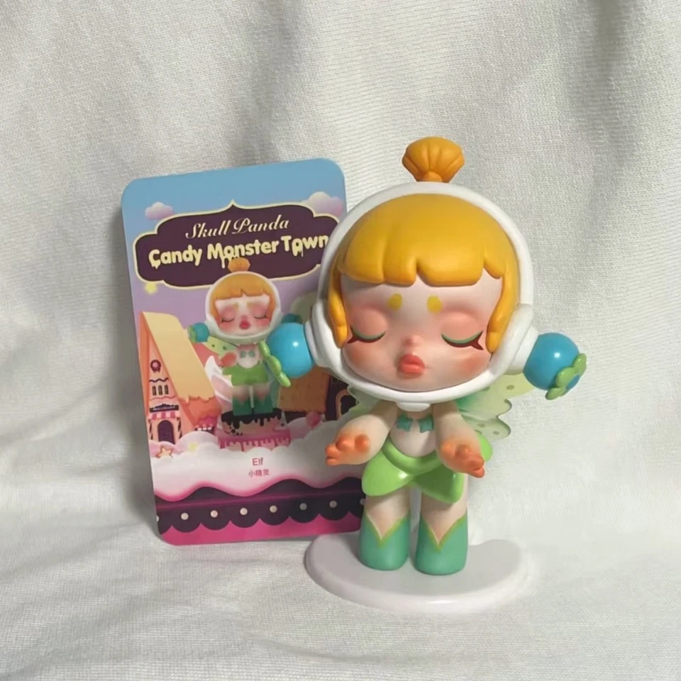 Skullpanda 糖果怪物镇系列确认盲盒人偶艺术玩具热销礼物 — 第 3/4 张图片