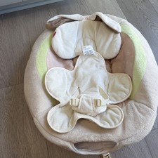 Fisher Price SNUGABUNNY Bouncer   Fabric Seat Cover Pad Replacement Part