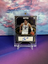 2021-22 Panini Prizm Draft Picks Basketball Rookie Auto Trendon Watford LSU RC