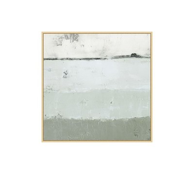 Pottery Barn-Out to Sea Framed Canvas Print