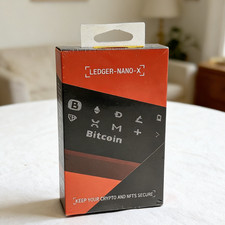 Ledger Nano X Cryptocurrency Hardware Wallet Blurtooth Bitcoin Wallet New Black