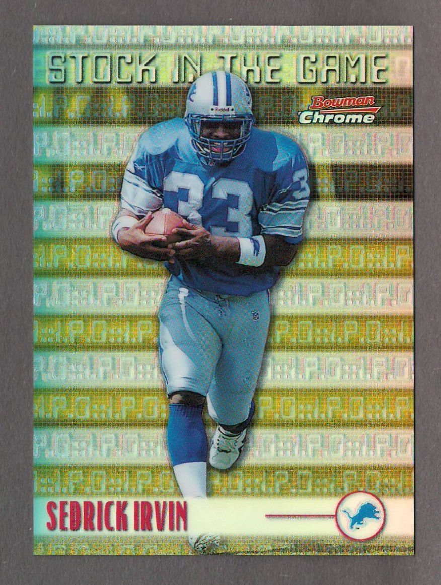 Sedrick Irvin card image