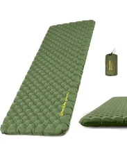 Naturehike 25oz Ultralight Insulated Sleeping Pad 4.6R Inflatable Camp Mat OPEN