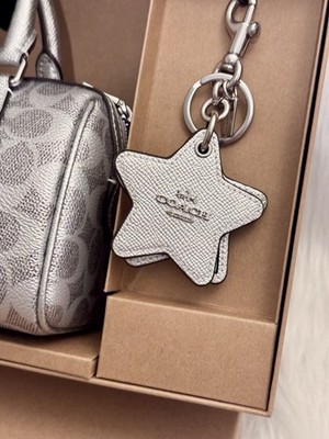 NEW Coach Boxed Mini Rowan Crossbody Bag And Mirror Bag Charm Set
